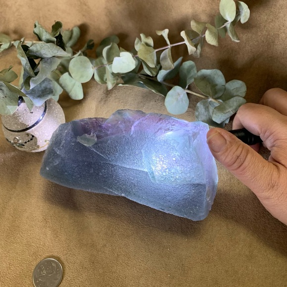 XL Sugar Fluorite Specimen - Picture 8 of 8